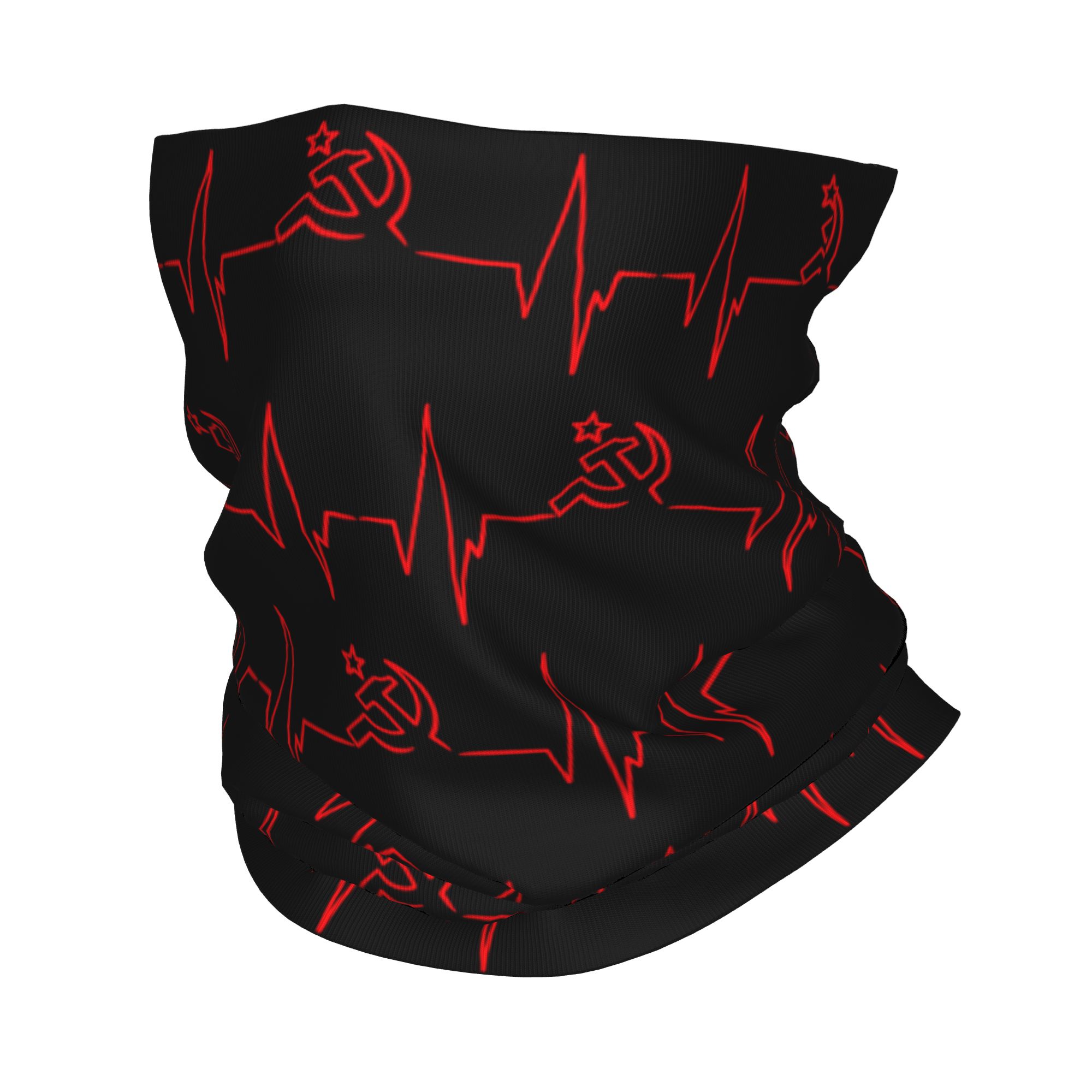 Neck Warmer Tube - Personalizado batimento cardíaco bandeira russa rússia