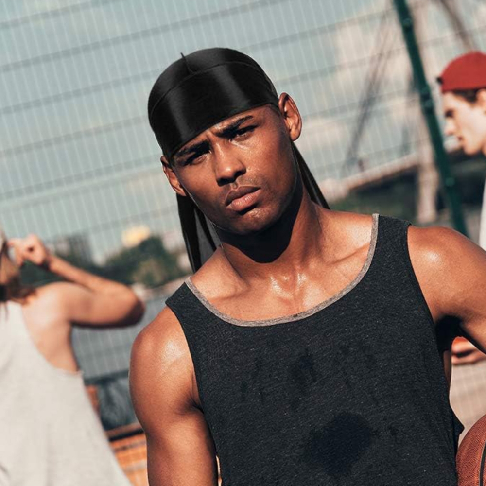 Durag de Seda Masculino com Ca - Bandana Doo Rag avaliação e preço