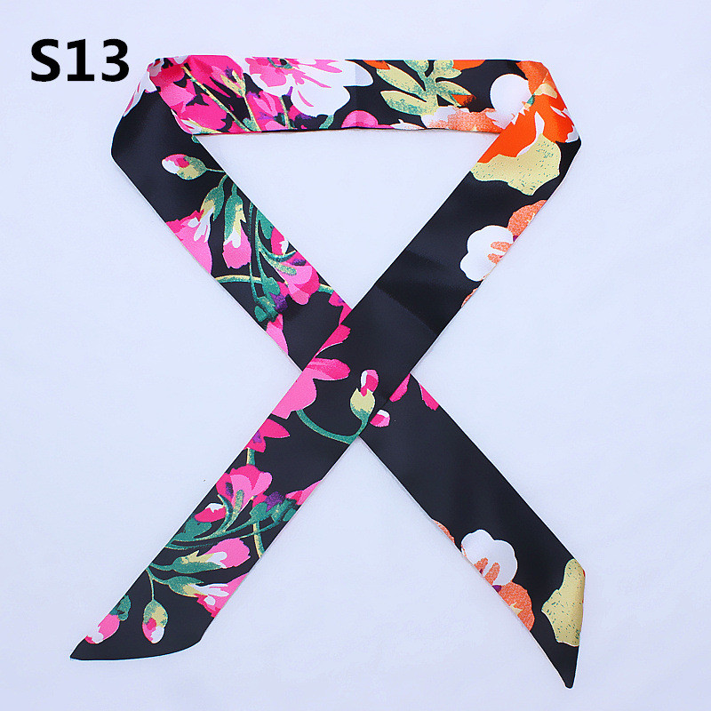 47 cores marca bandana pequeno - Silk Neck Scarf avaliação e preço