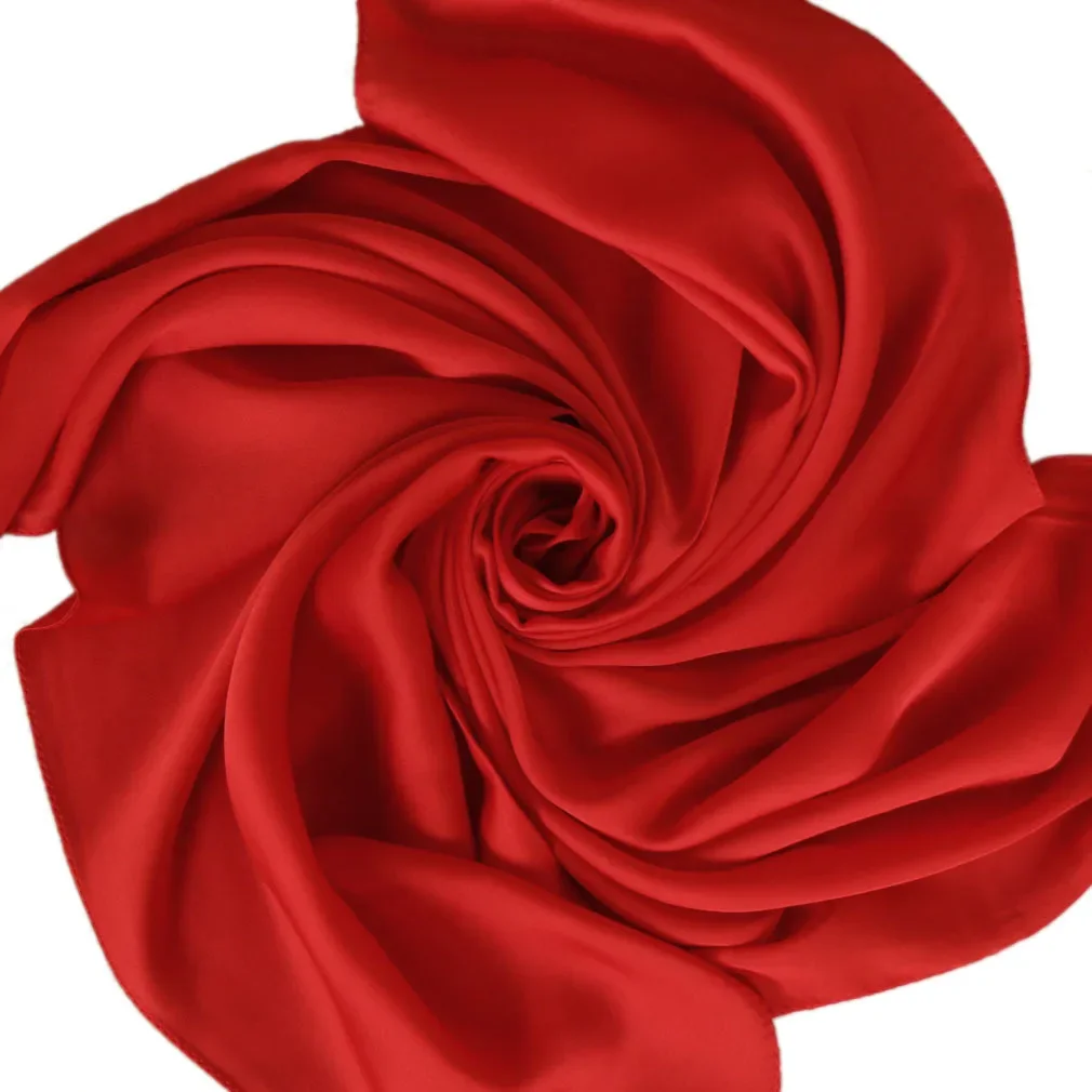 Lenço de Cetim Feminino 70cm,  - Silk Neck Scarf avaliação e preço