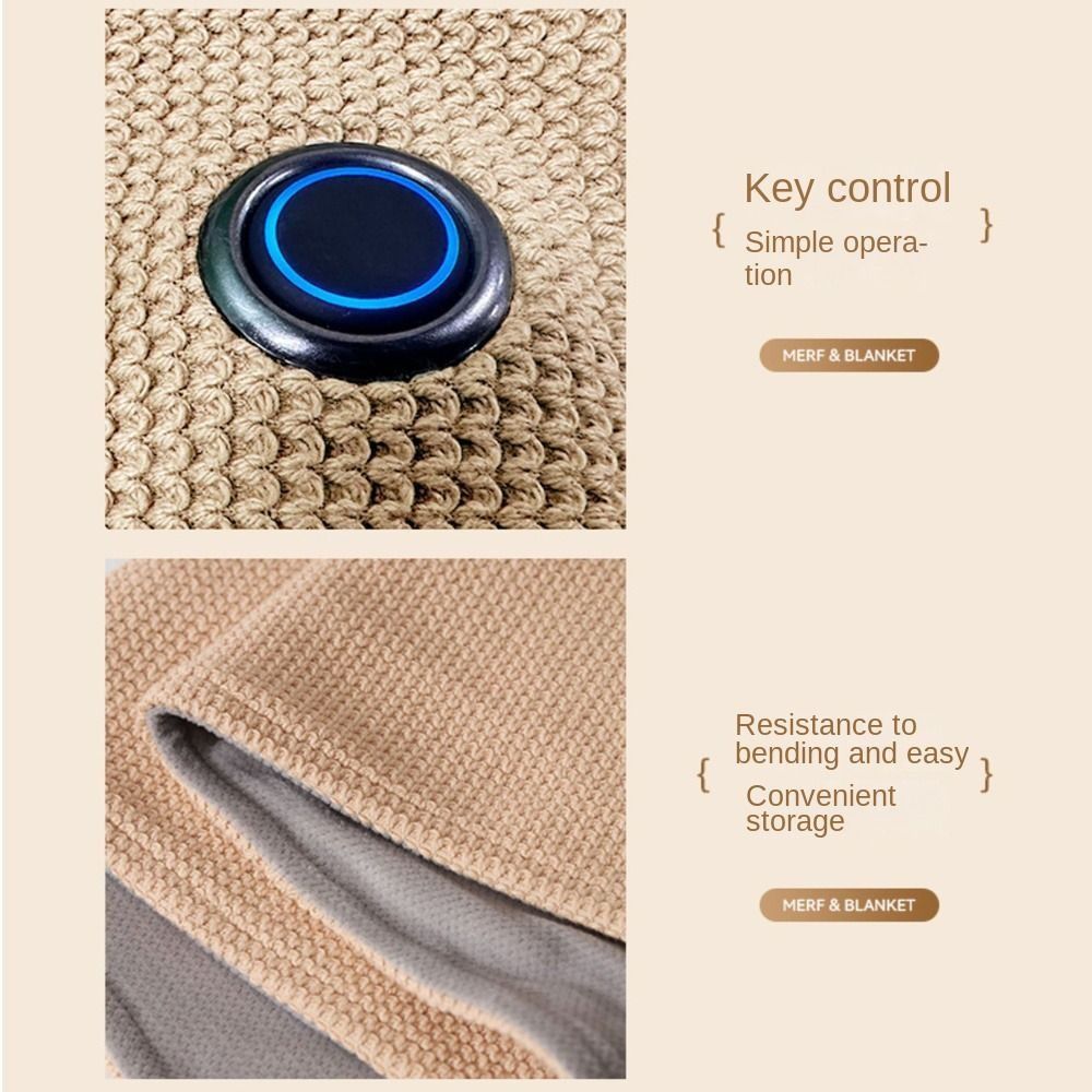 Manta Elétrica USB Aquecida Po - Woven Scarf Blanket avaliação e preço