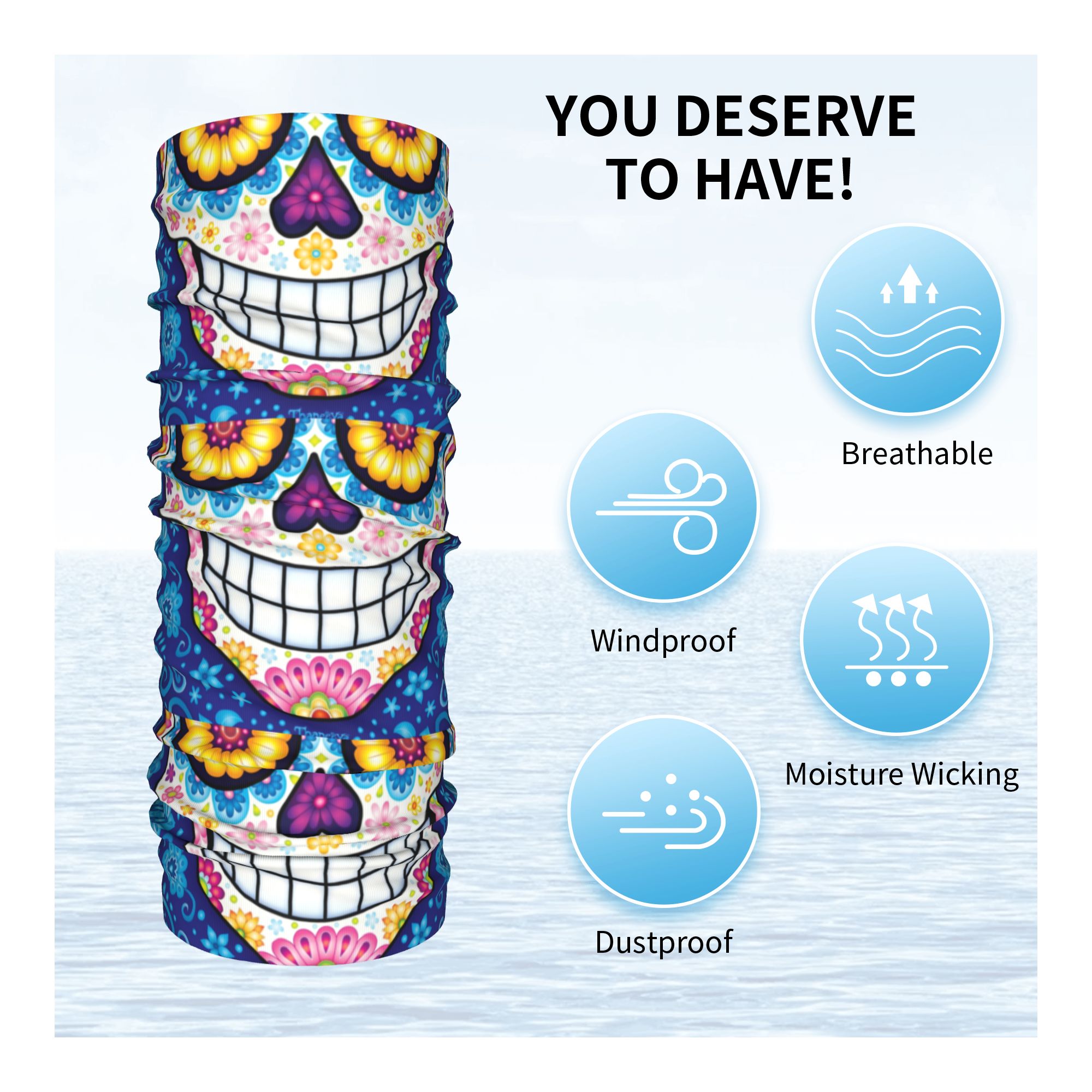 Faixa de Cabeça e Aquecedor de - Neck Warmer Tube avaliação e preço