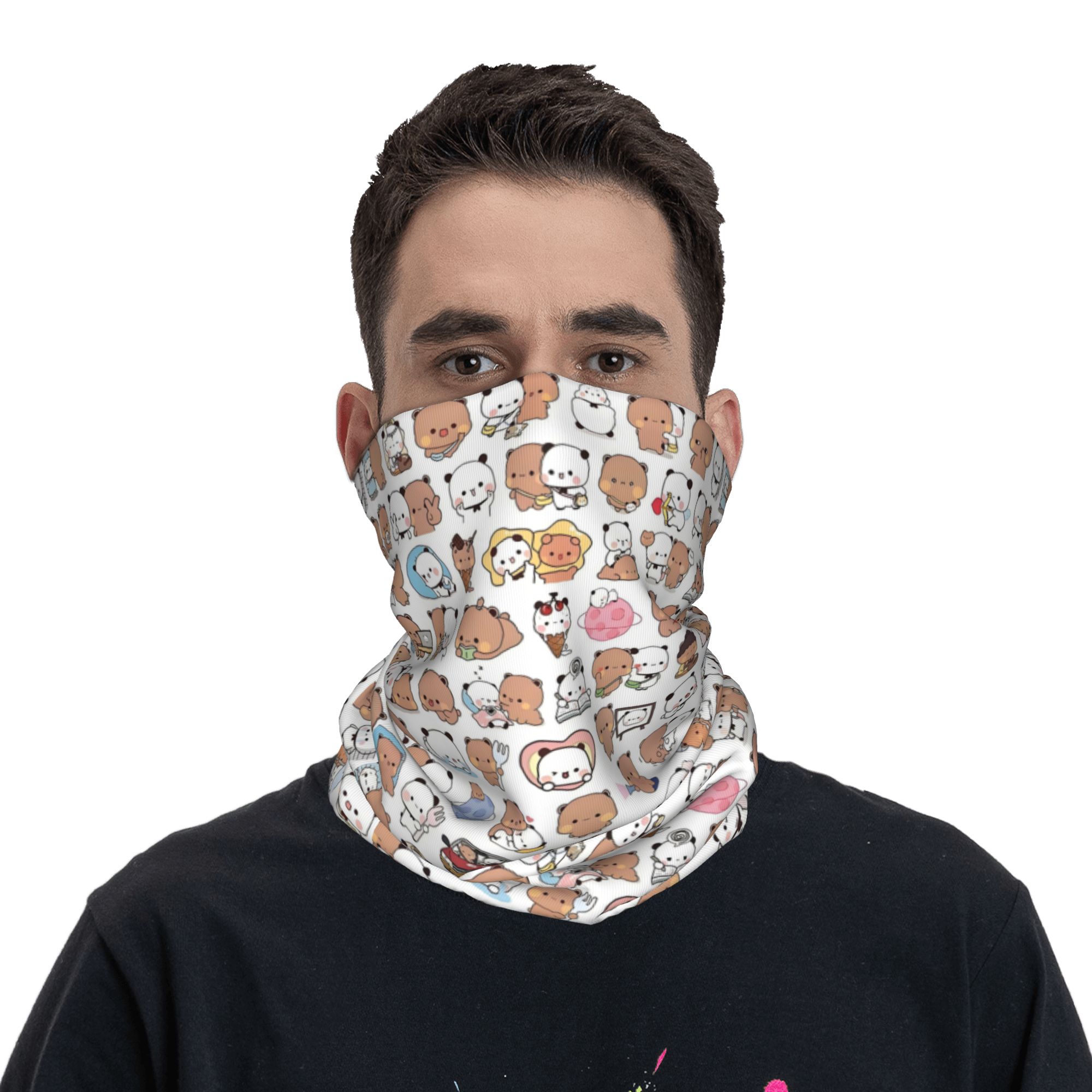 Urso personalizado dos desenho - Neck Warmer Tube avaliação e preço