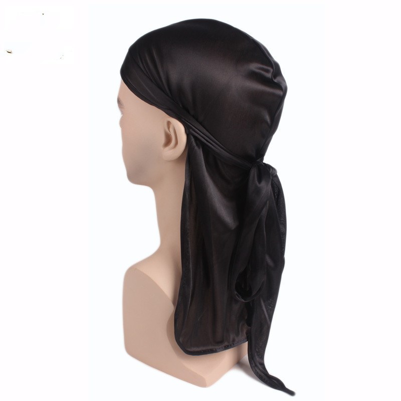 Bandana de cetim macio, respir - Bandana Doo Rag avaliação e preço