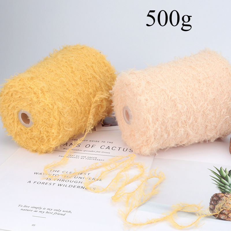 500g de fio de lã enrolado de  - Woven Scarf Blanket avaliação e preço