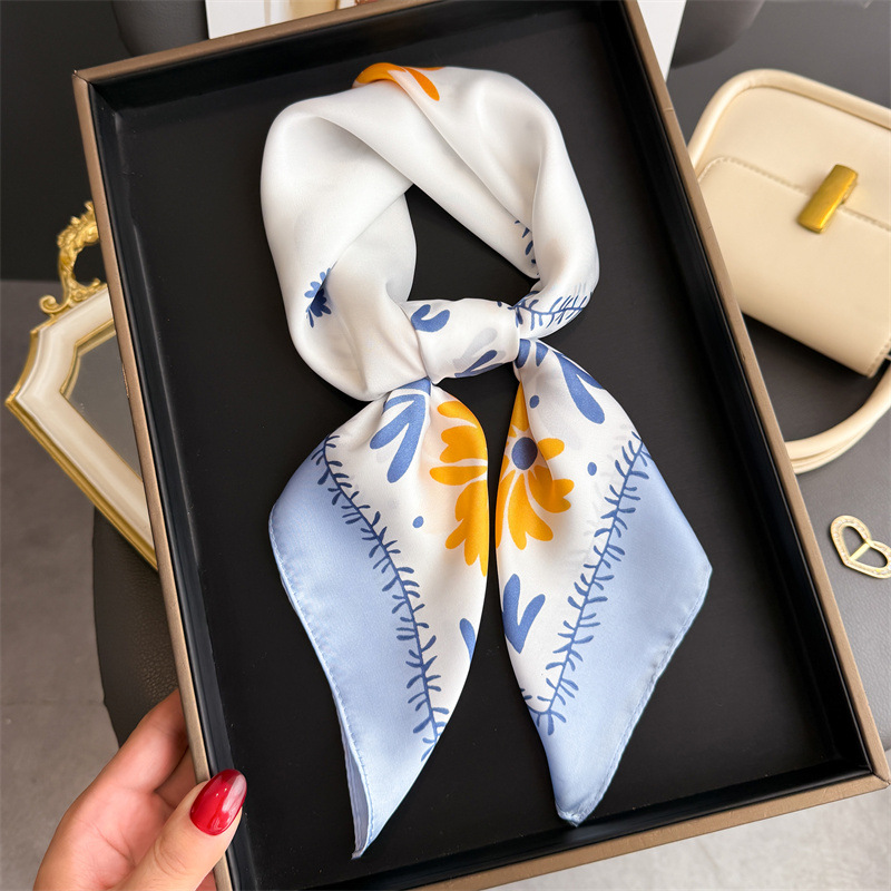 1 Peça de Lenço de Seda Estamp - Silk Neck Scarf avaliação e preço
