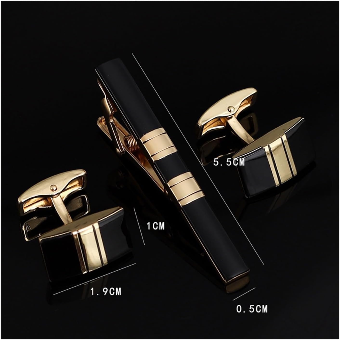 2 Conjuntos, Gravatas Masculin - Tie Bar Set Gift avaliação e preço