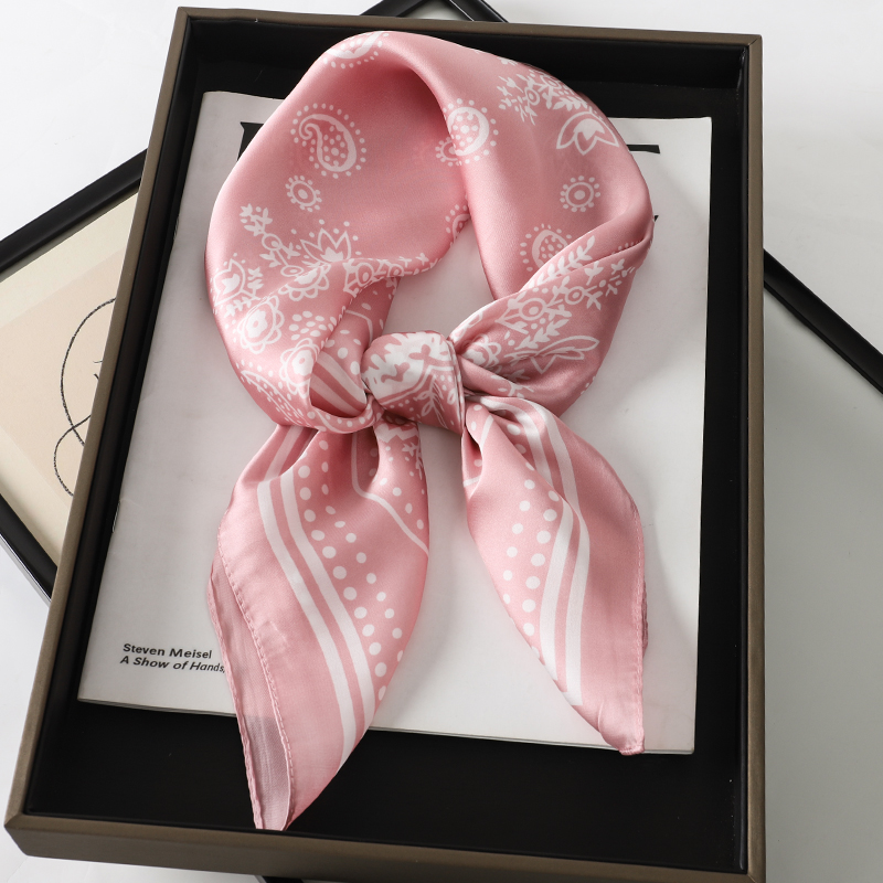 Marca de luxo seda quadrado pa - Ascot Neck Scarf avaliação e preço