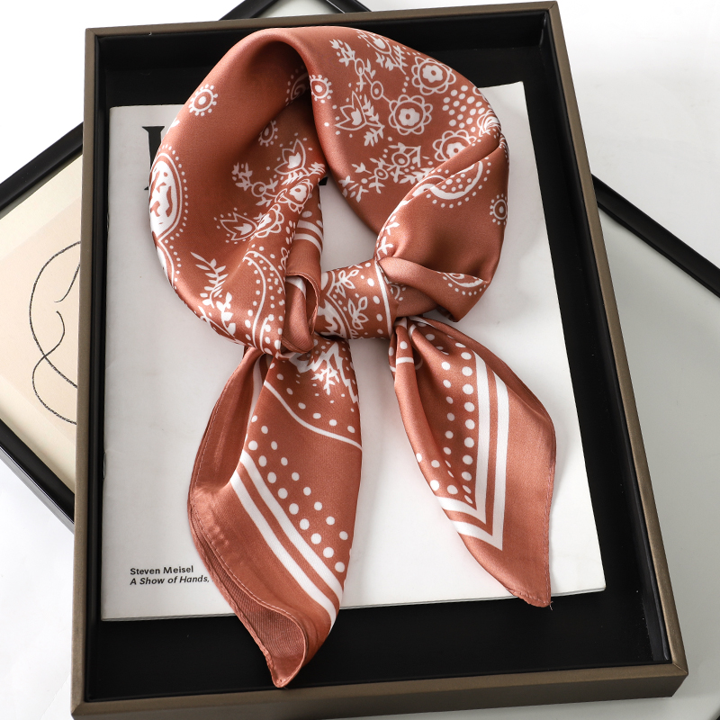 Marca de luxo seda quadrado pa - Ascot Neck Scarf avaliação e preço
