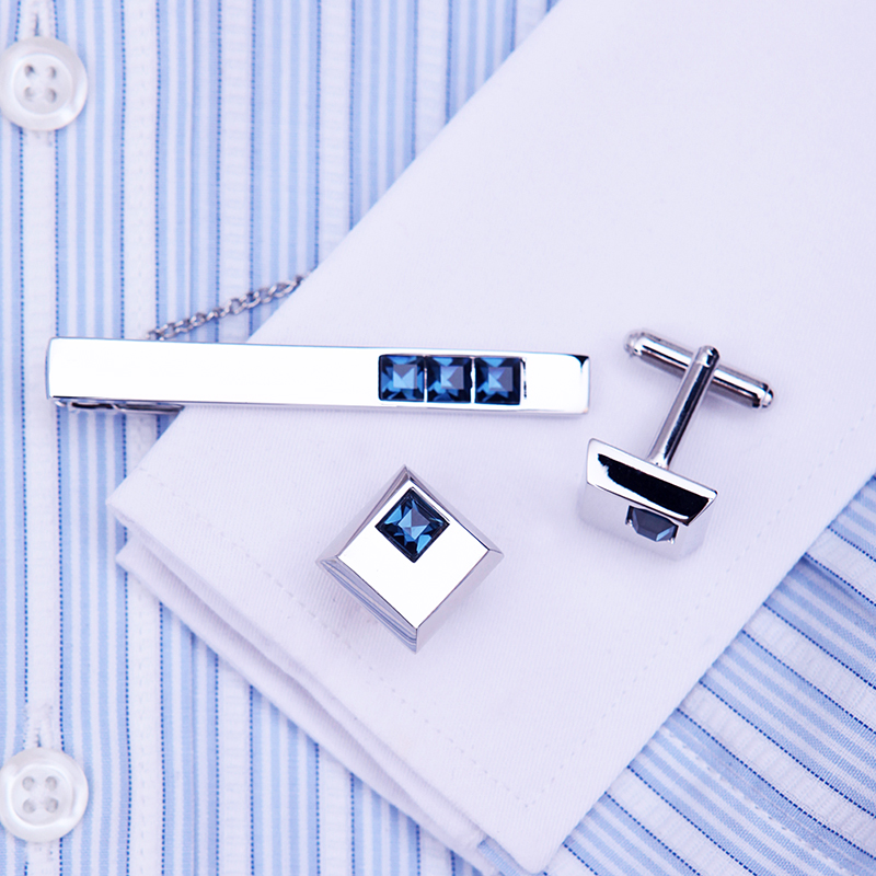 Kflk abotoaduras de gravata, c - Tie Bar Set Gift avaliação e preço