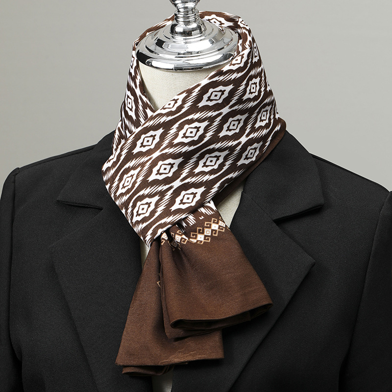 Lenço masculino imitação de se - Silk Neck Scarf avaliação e preço