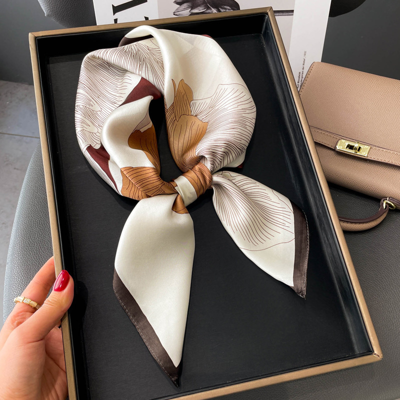 Lenço estampado em seda para m - Ascot Neck Scarf avaliação e preço