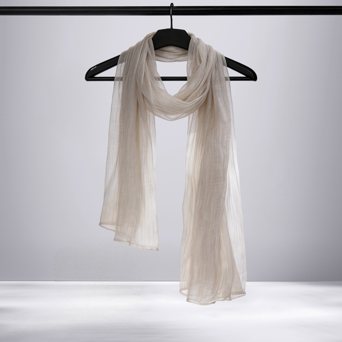Lenço de Organza Feminino Fino - Ascot Neck Scarf avaliação e preço