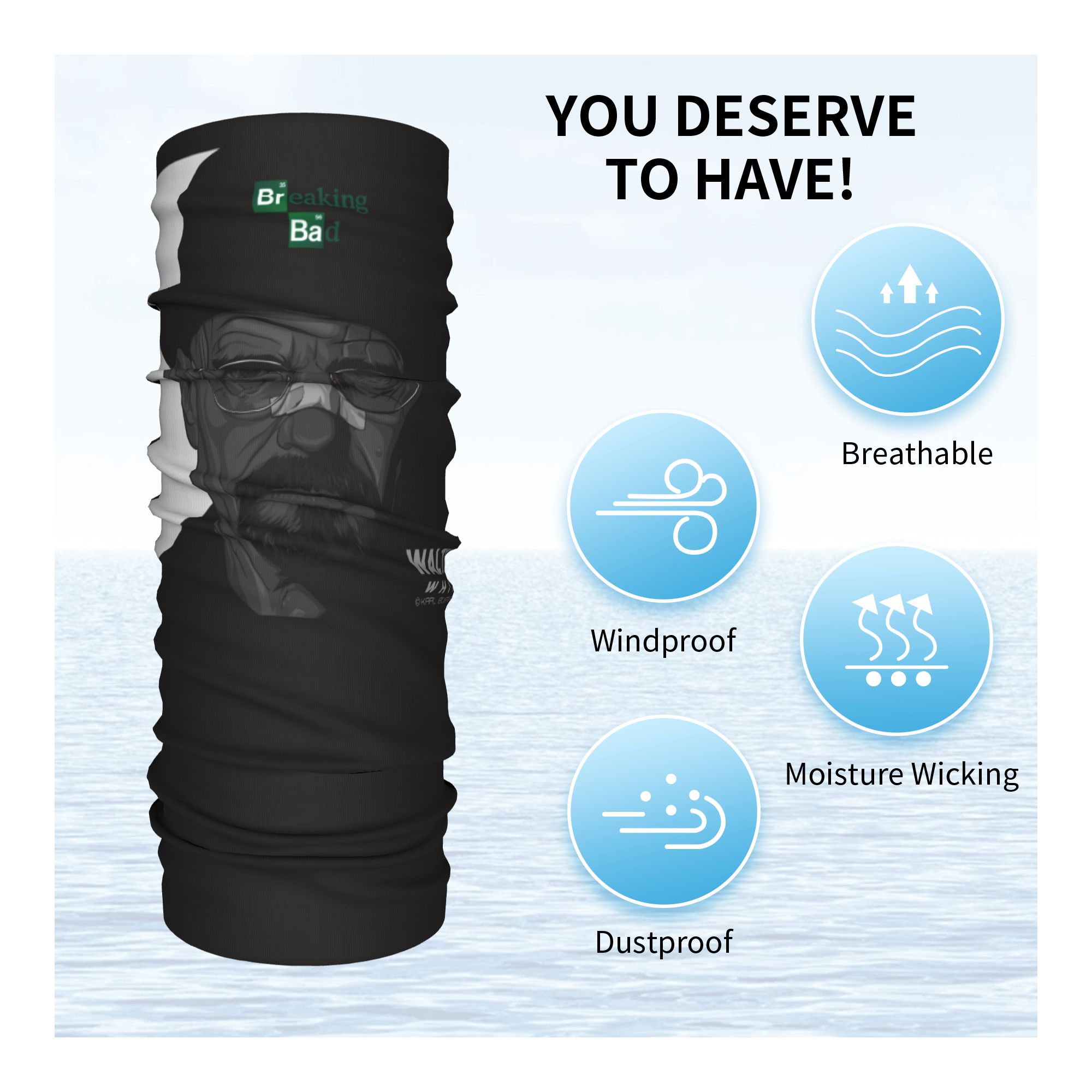 Faixa de Cabeça e Aquecedor de - Neck Warmer Tube avaliação e preço