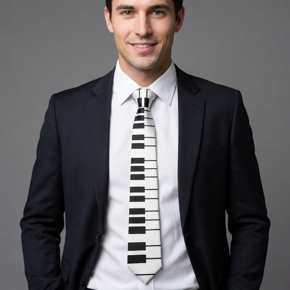 Gravata Fina Simples Branca Li - Skinny Tie Men avaliação e preço
