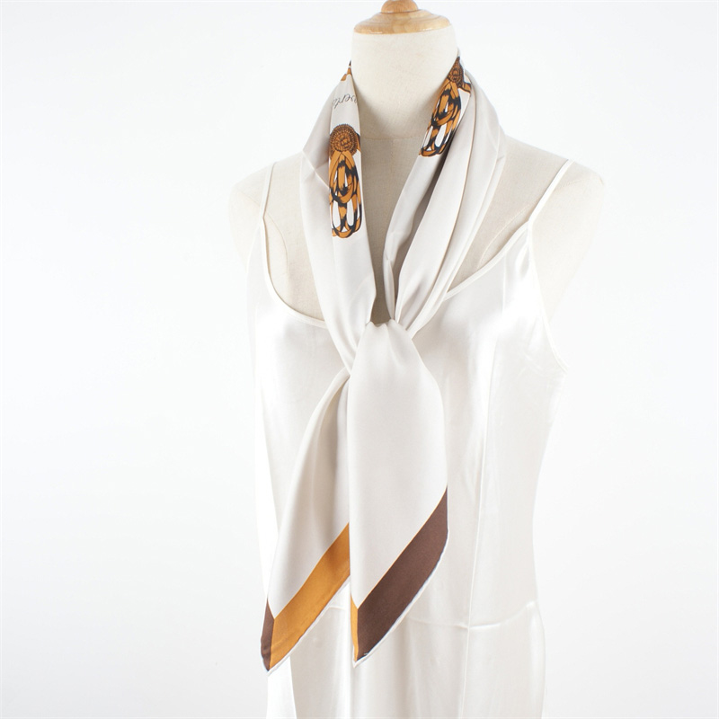 Lenço quadrado de 100% seda am - Face Scarf Mask avaliação e preço