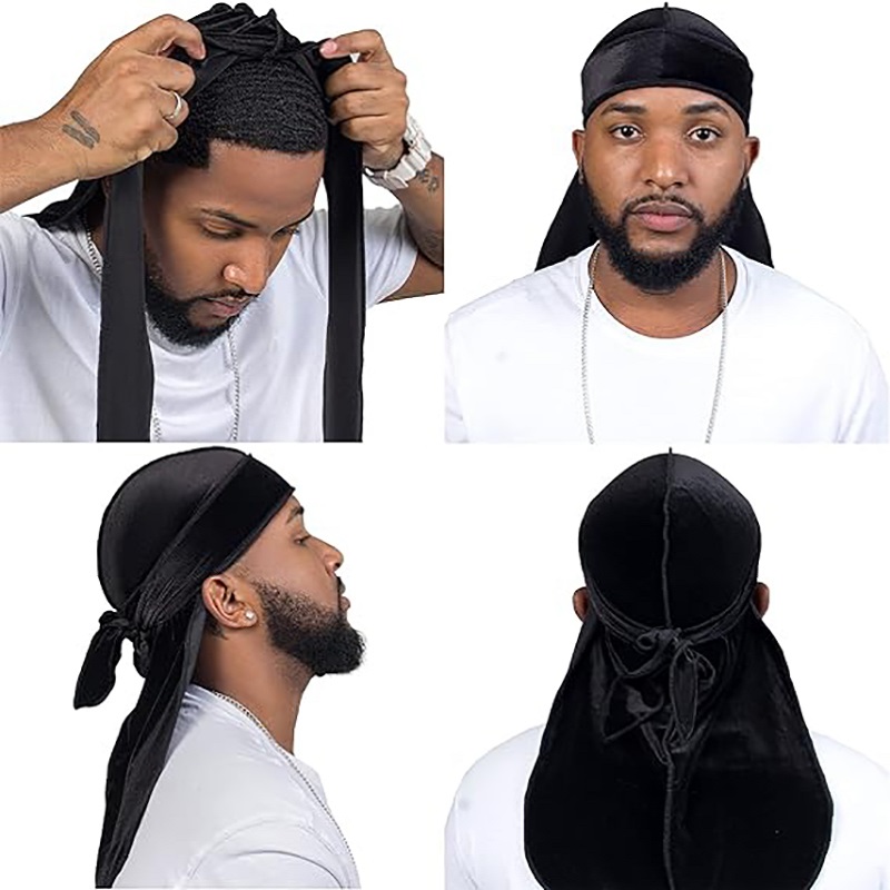 Unissex masculino feminino res - Bandana Doo Rag avaliação e preço